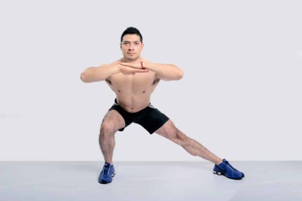 Lunge is one of great stretching exercises for the elderly